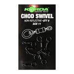 Вирбели с халка Korda Chod Swivel № 11