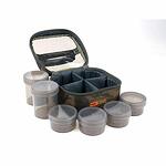 Чанта с бурканчета за стръв FOX Camolite Glug 6 Pot Case