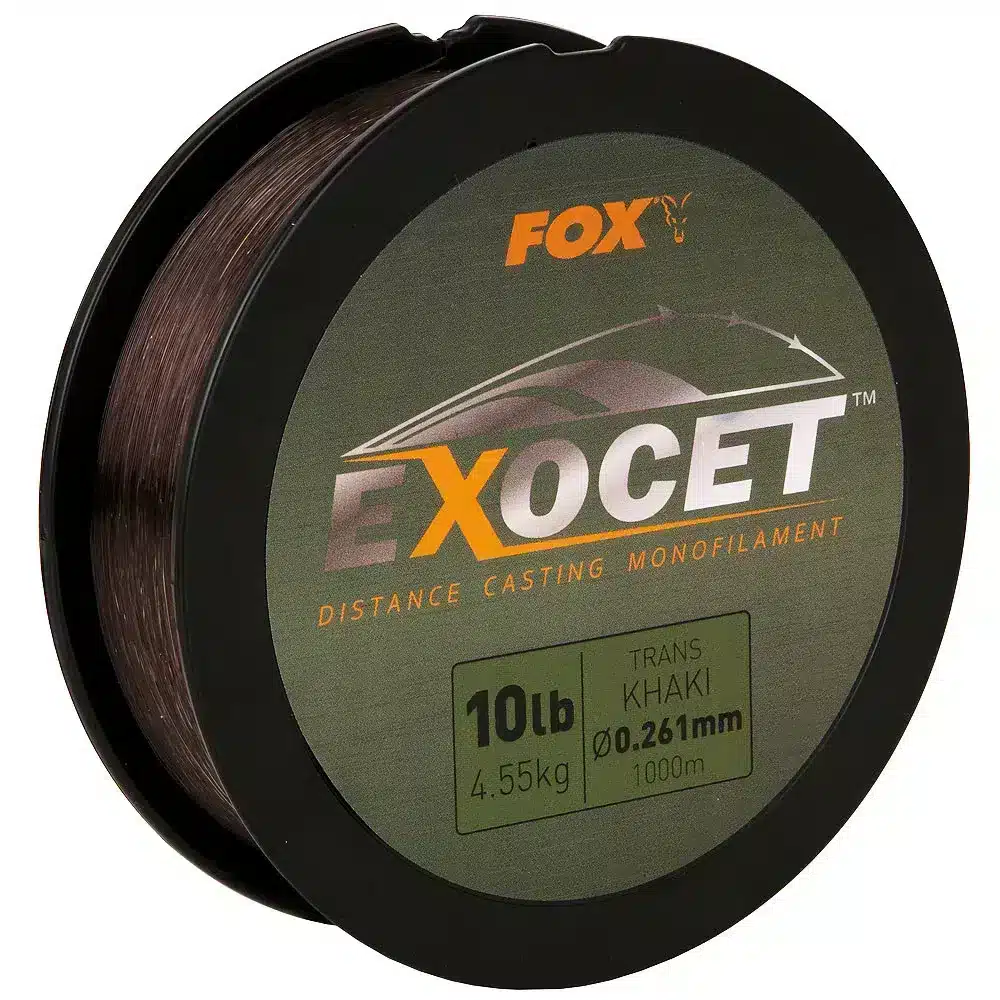 Монофилно шаранско влакно Fox Exocet Mono Trans Khaki – 1000м