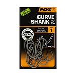 Единични куки за шаран Fox Edges Curve Shank X, 10бр