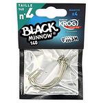 Куки Fiiish Black Minnow Кrog Premium №4, 14см, 4бр.