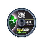 Плетено влакно за шок лидер Korda Arma-Kord Sinking – 50м / 13.60кг(30lb)