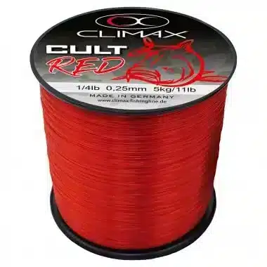 Монофилно влакно за шаран Climax Cult Carp Line – Red