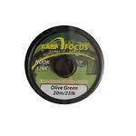 Повод за шаран CarpFocus Olive Green – 20м / 11.33кг(25lb)