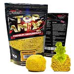 Захранка за метод фидер Senzor Planet TOP AMIX Method Feeder Sweet Fruits (White-Yellow) – 1кг, Сладки Плодове