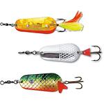 Комплект блесни Zebco Trophy Classic Spoon Set – 5.5см / 22гр – Firetiger, Perch, Silver