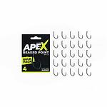 Куки за шаран RidgeMonkey Ape-X Beaked Point Barbed Bulk Pack, 25бр