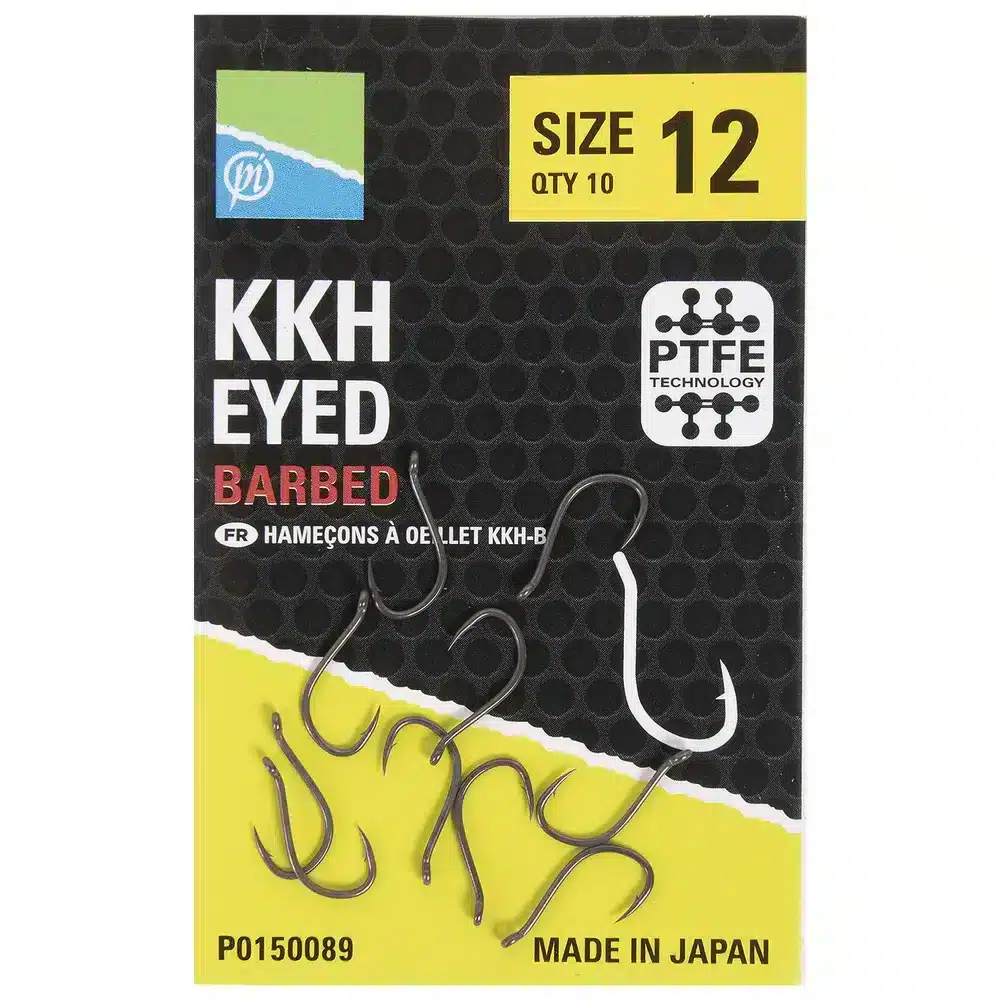 Куки Preston KKH Eyed Barbed Hooks – 10бр