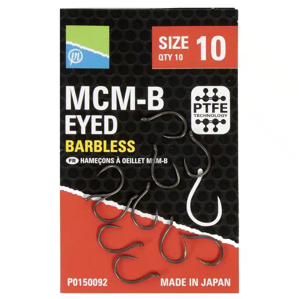 Куки без контра Preston MCM-B Eyed Barbless Hooks