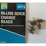 Бърза връзка Preston In-Line Quick Change Beads – 6бр