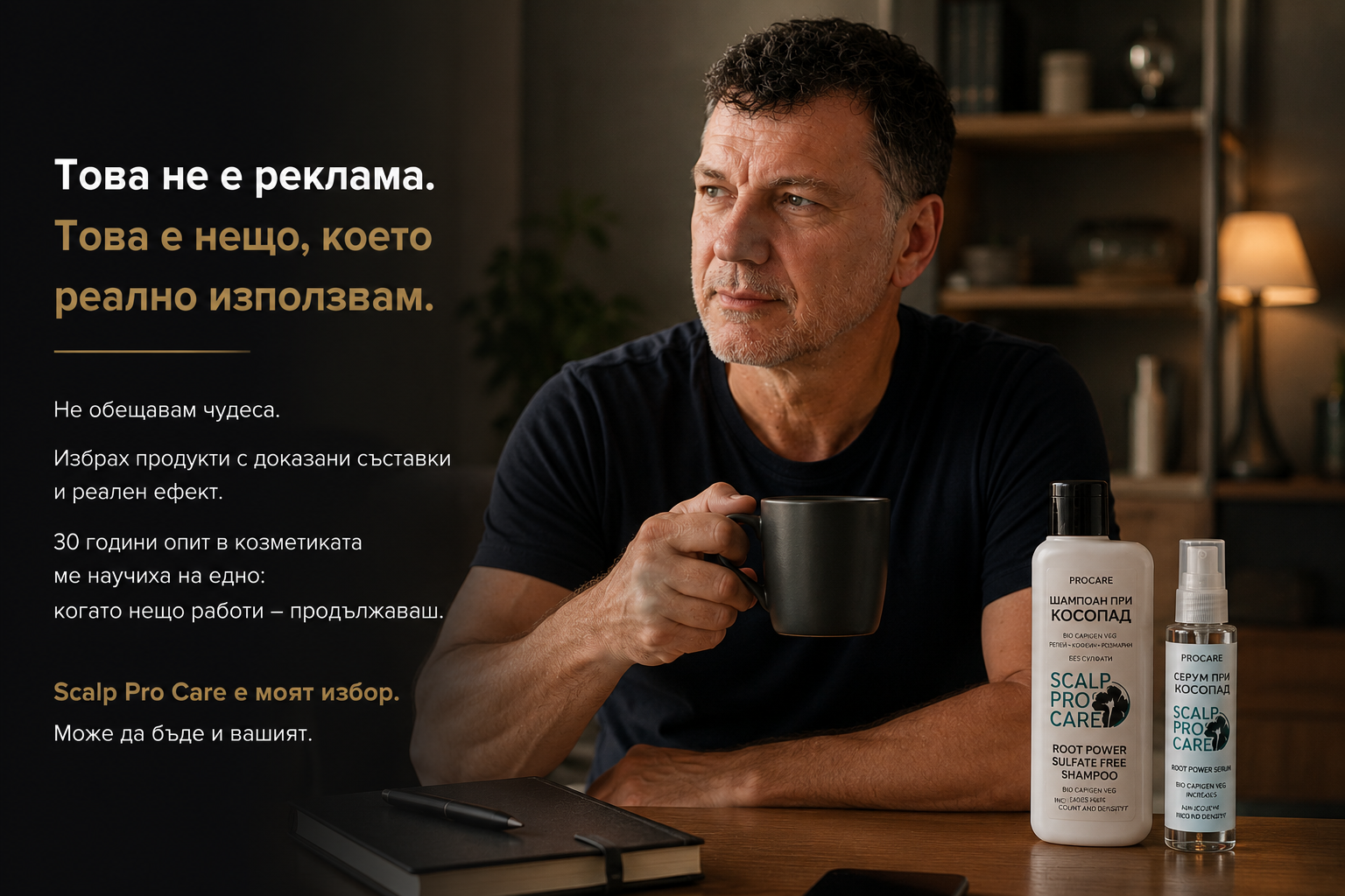 Scalp Pro Care | Грижа за скалпа и косата при мъже