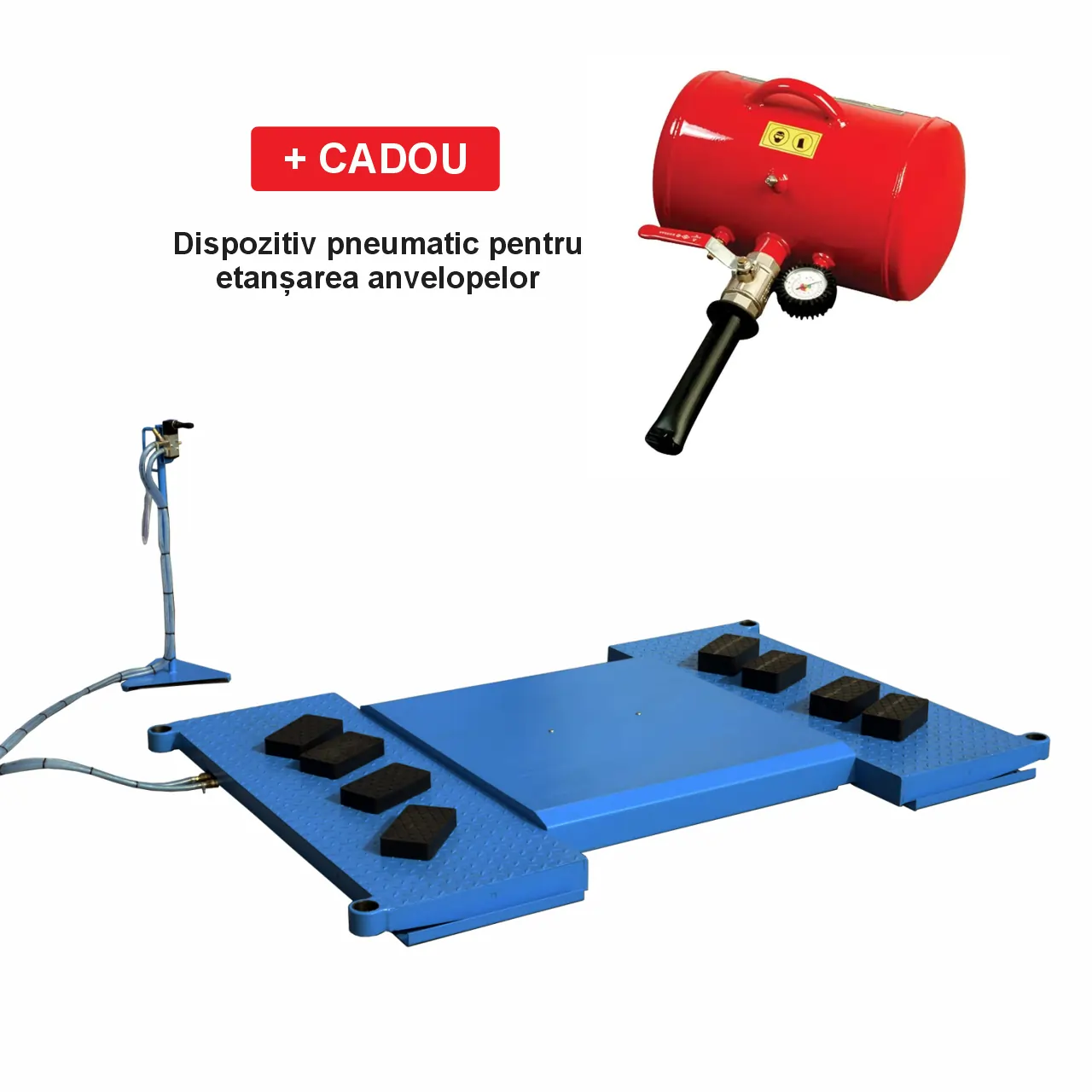 Elevator platforma pentru vulcanizare Uni-Trol + CADOU
