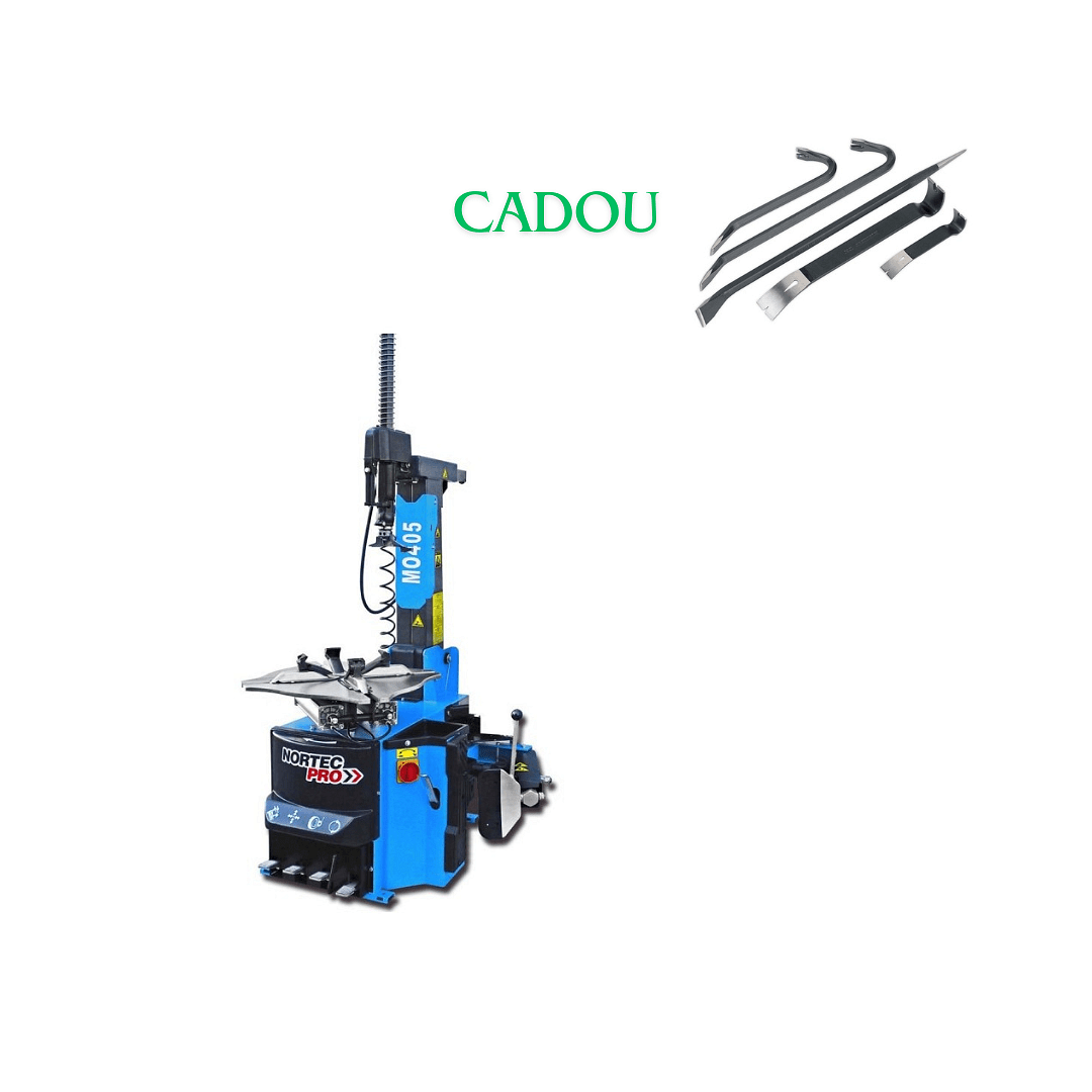 Masina automata de jantat/dejantat anvelope autoturisme + set rangi CADOU Nortec Pro