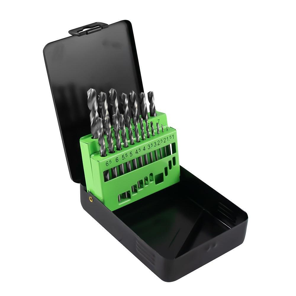 SET DE BURGHII ELICOIDALE HSS 4341, 1-10 MM