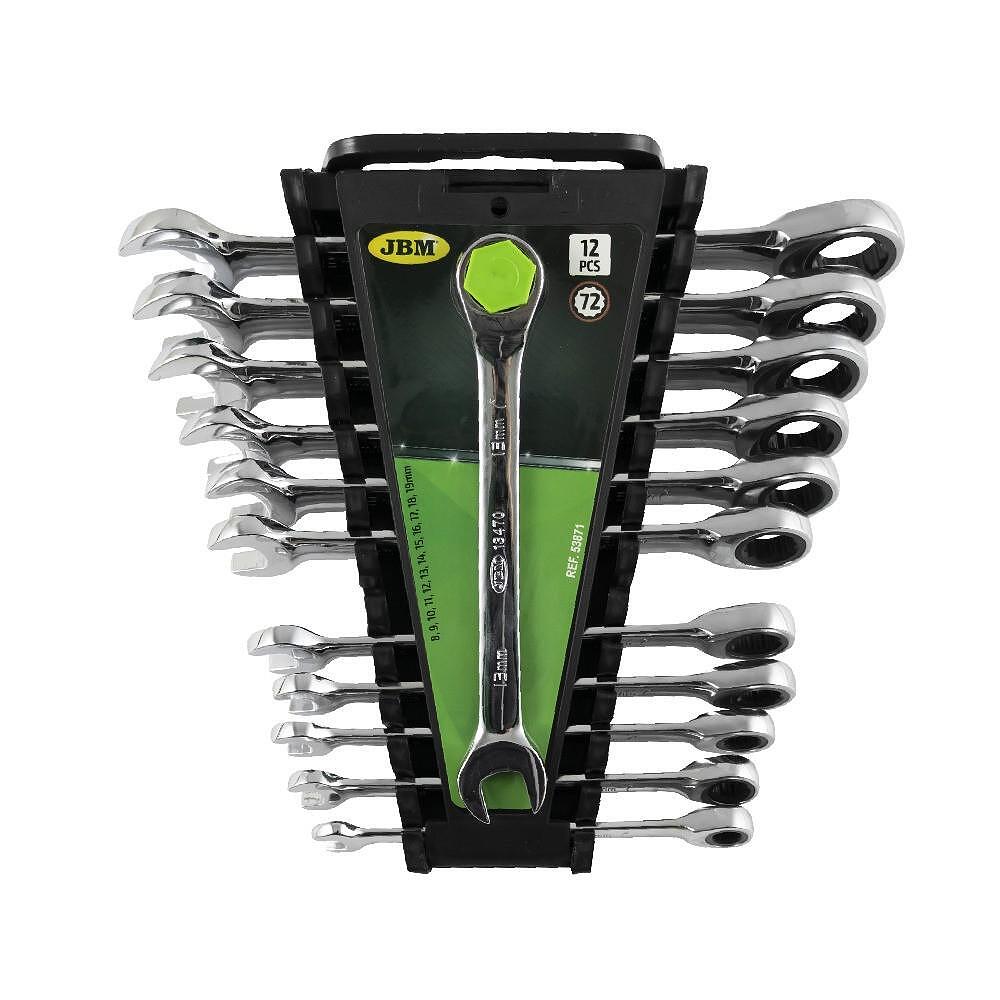 SET DE 12 CHEI COMBINATE CU RATCHET