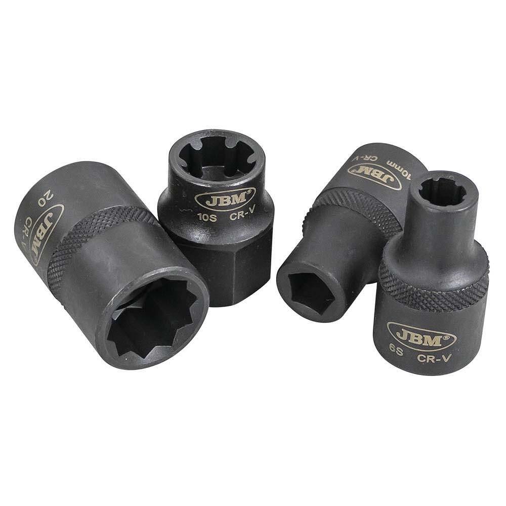 Set chei tubulare speciale, 10 piese, JBM