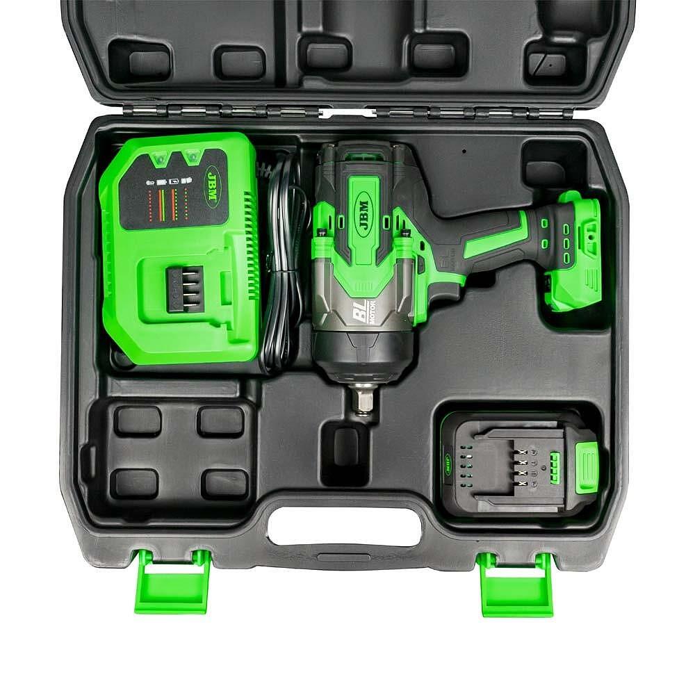 Trusa pistol de impact cu acumulator, 1/2", JBM