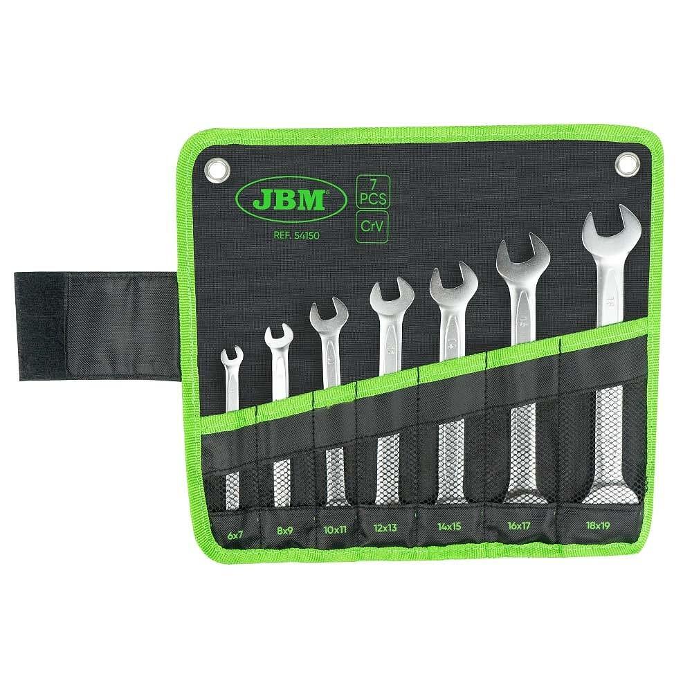Set chei fixe 7 piese 6‑19 mm JBM