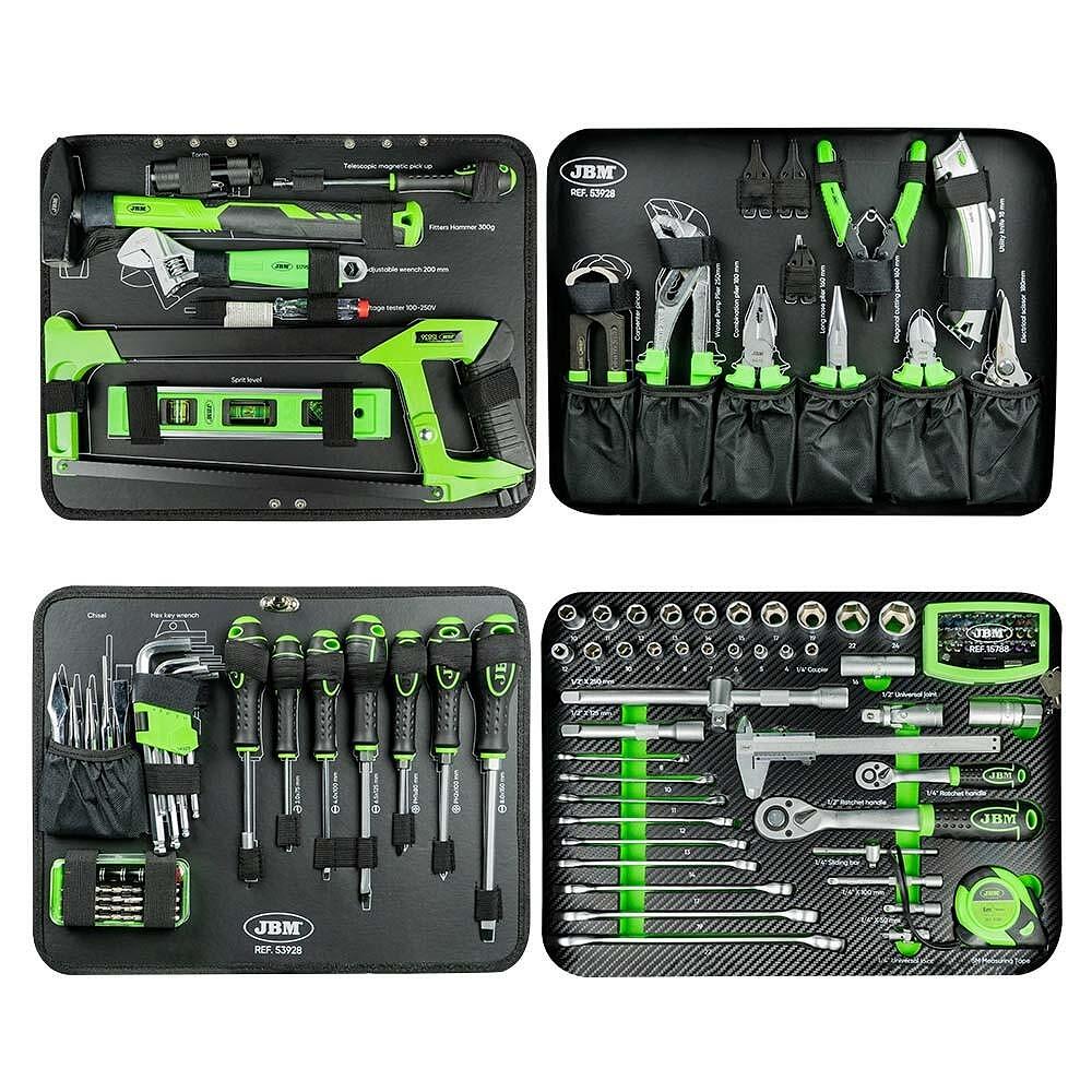 Trusa profesionala de scule, 135 piese, JBM