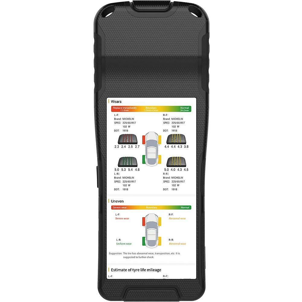 Dispozitiv digital de masurare a adancimii profilului anvelopelor, MARCO TOOLS