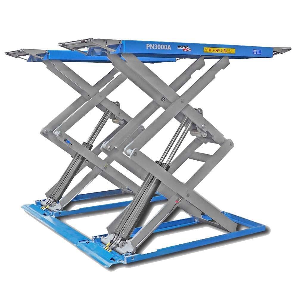 Elevator foarfeca dubla, electrohidraulic, de suprafata, 3 tone, NORTEC PRO