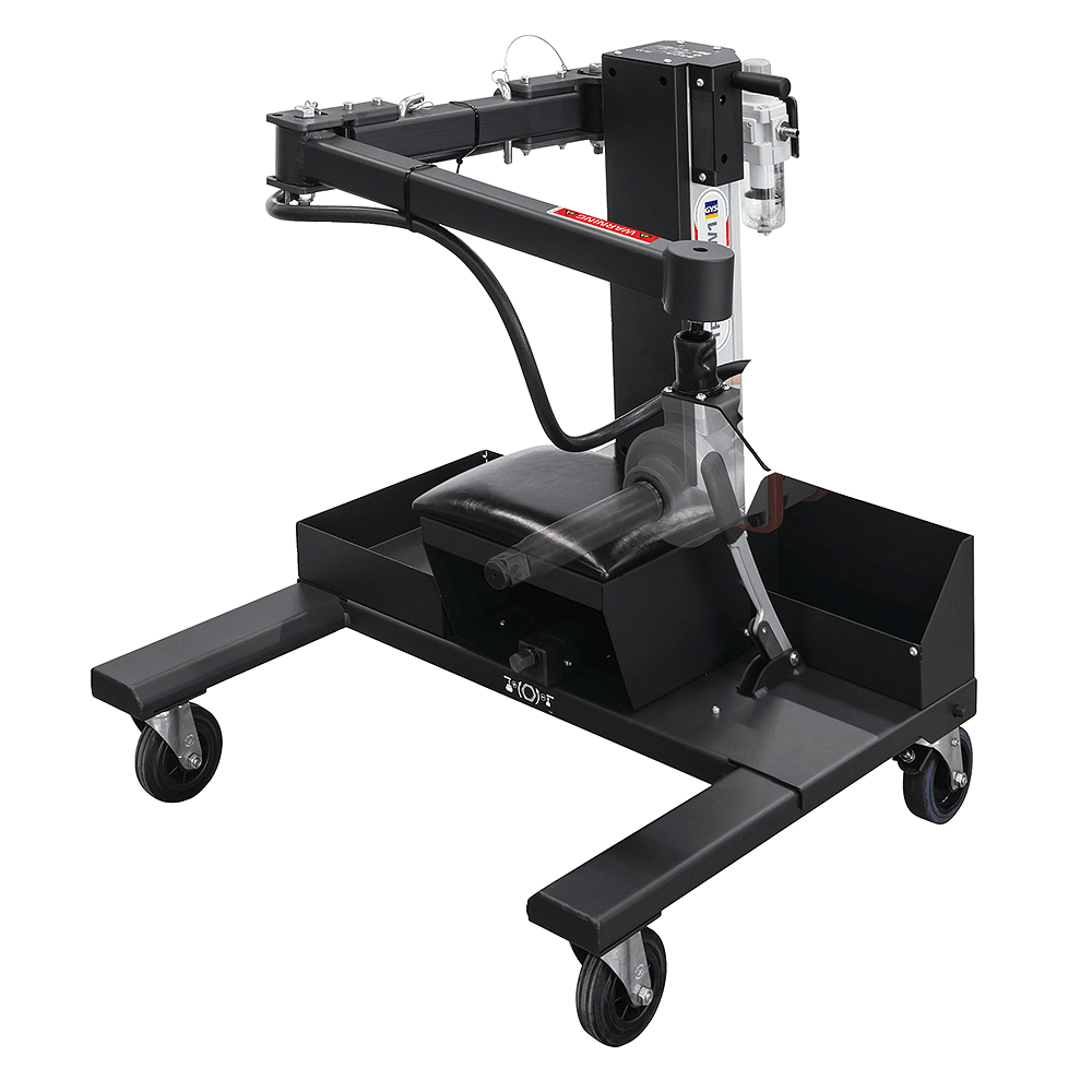 Suport pentru mecanic cu stand de sustinere pistol de impact, GYS