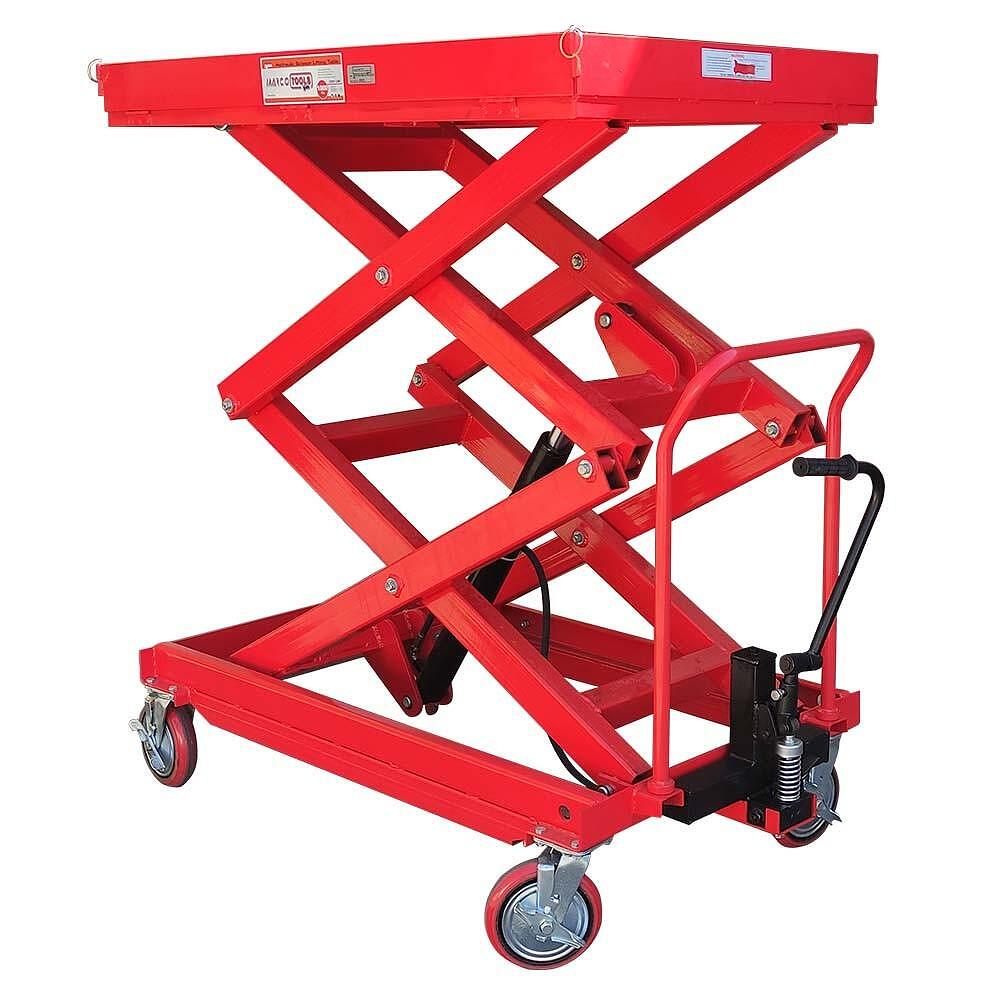 Platforma mobila pentru motoare si baterii HV, capacitate 1 tona, Marco Tools - Spin