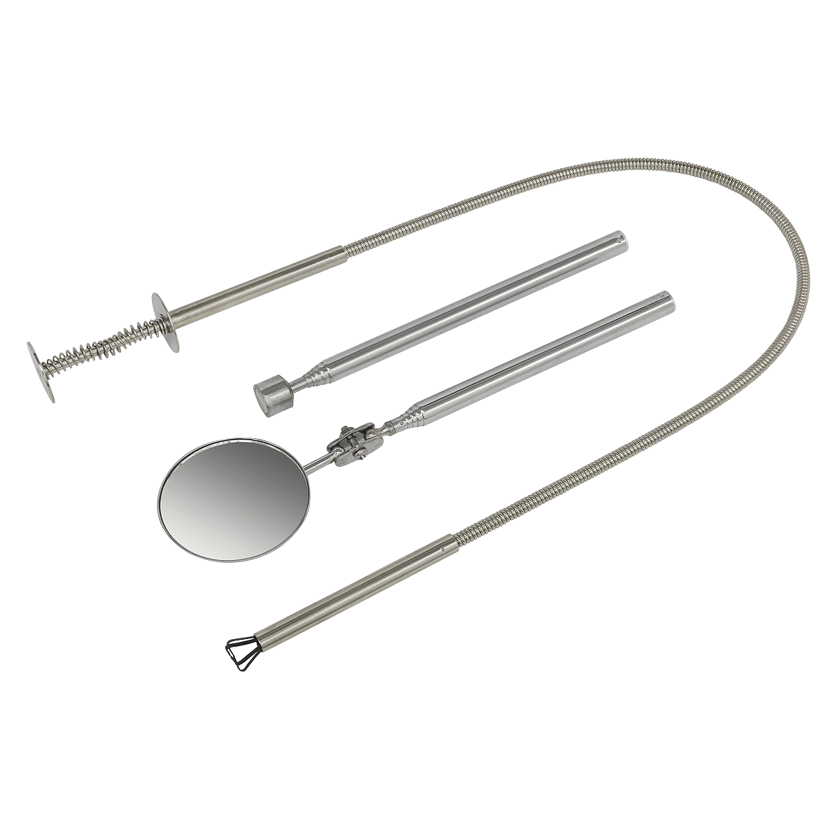 Set recuperator magnetic si oglinda, 3 piese