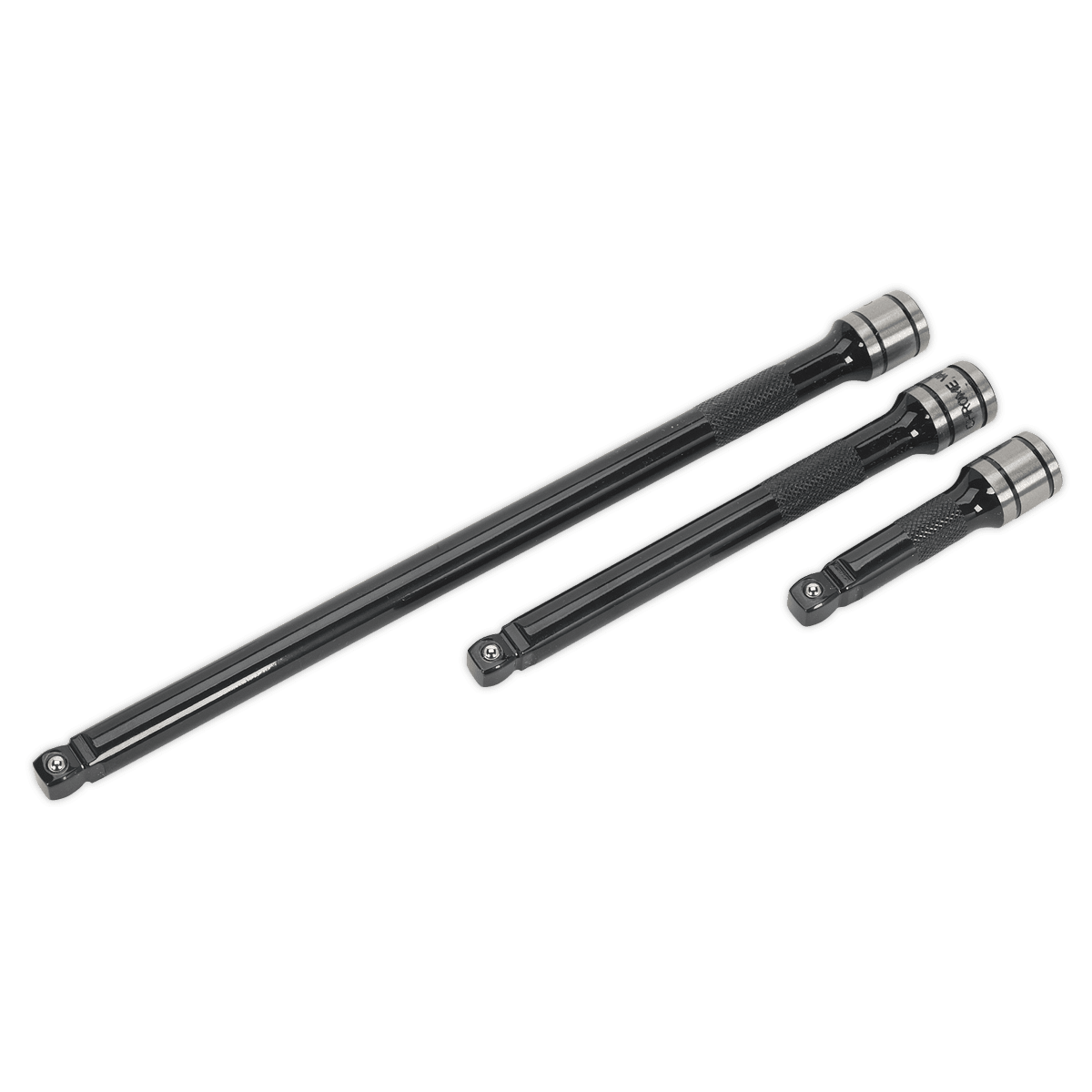 Set prelungitoare, actionare 3/8”, 3 piese - Black Series