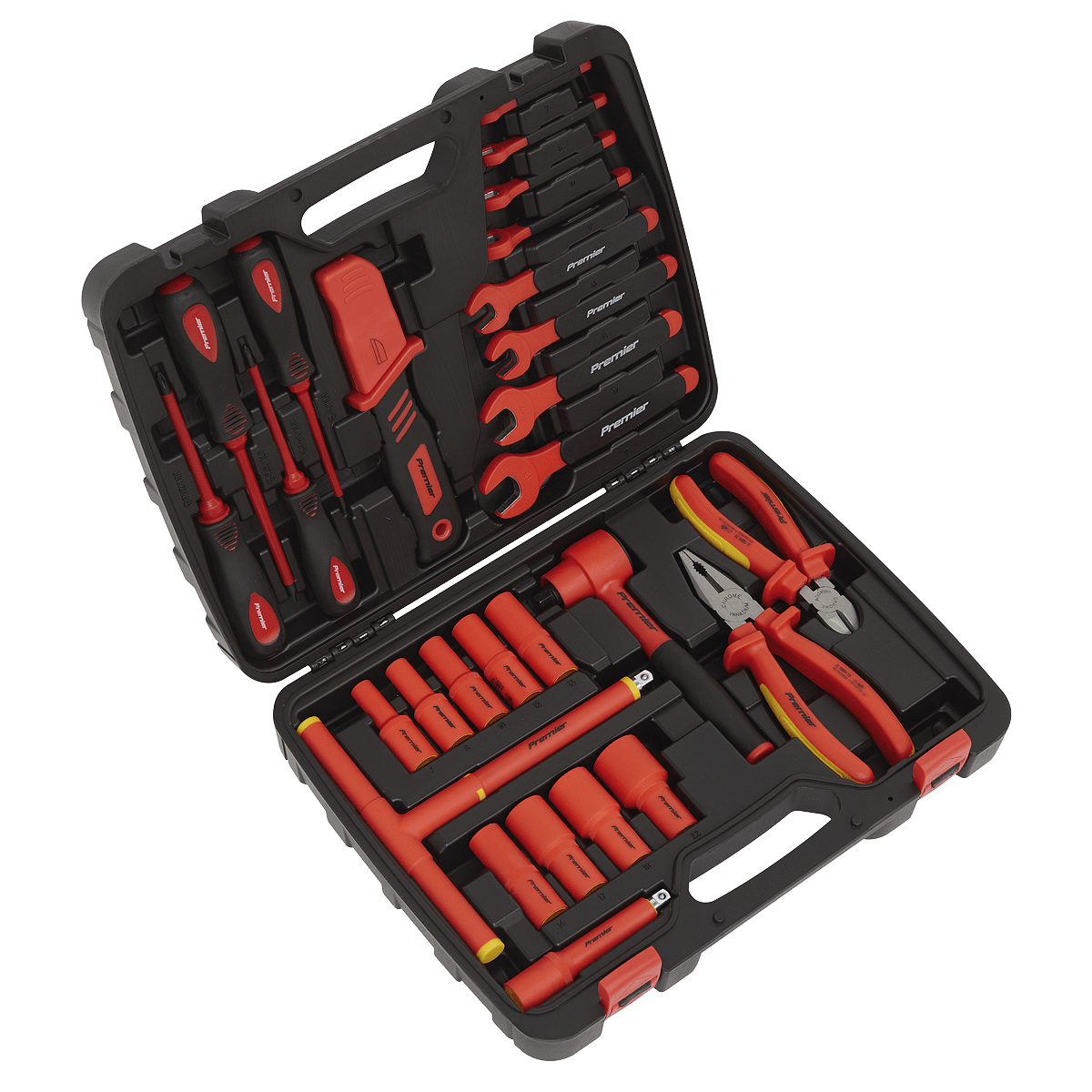 Trusa scule profesionale izolate electric, 27 piese