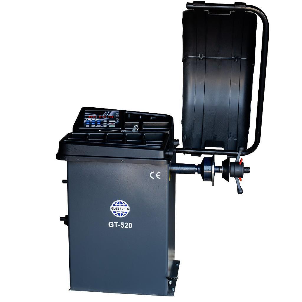 Masina de echilibrat roti pentru autoturisme si vehicule usoare, cu afisaj cu LED, 400V