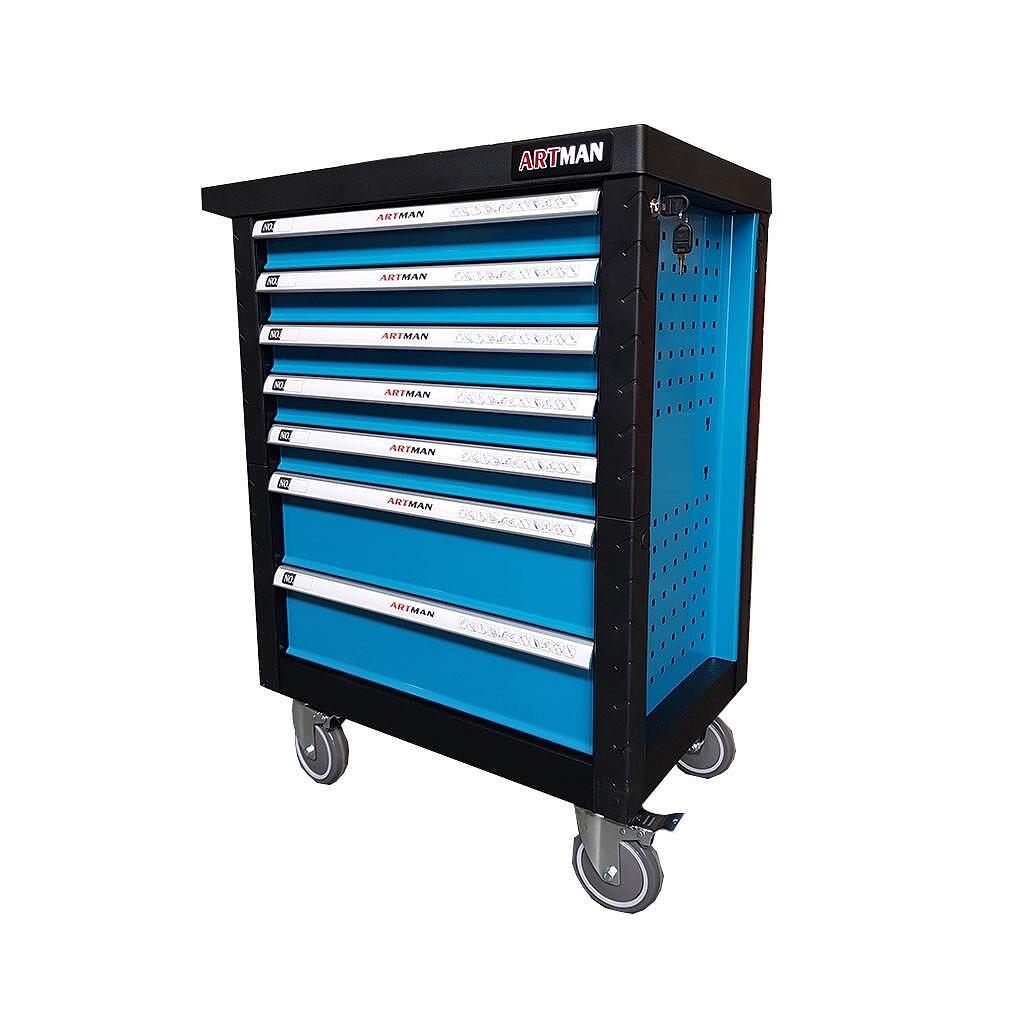 Dulap mobil pentru scule prevazut cu 7 sertare culisante Artman