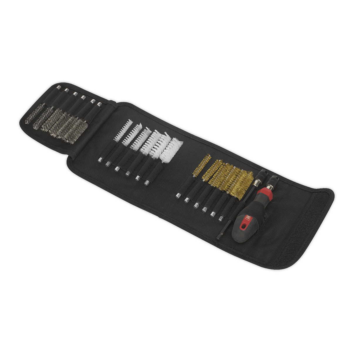 Set perii curatare, 20 piese, Sealey