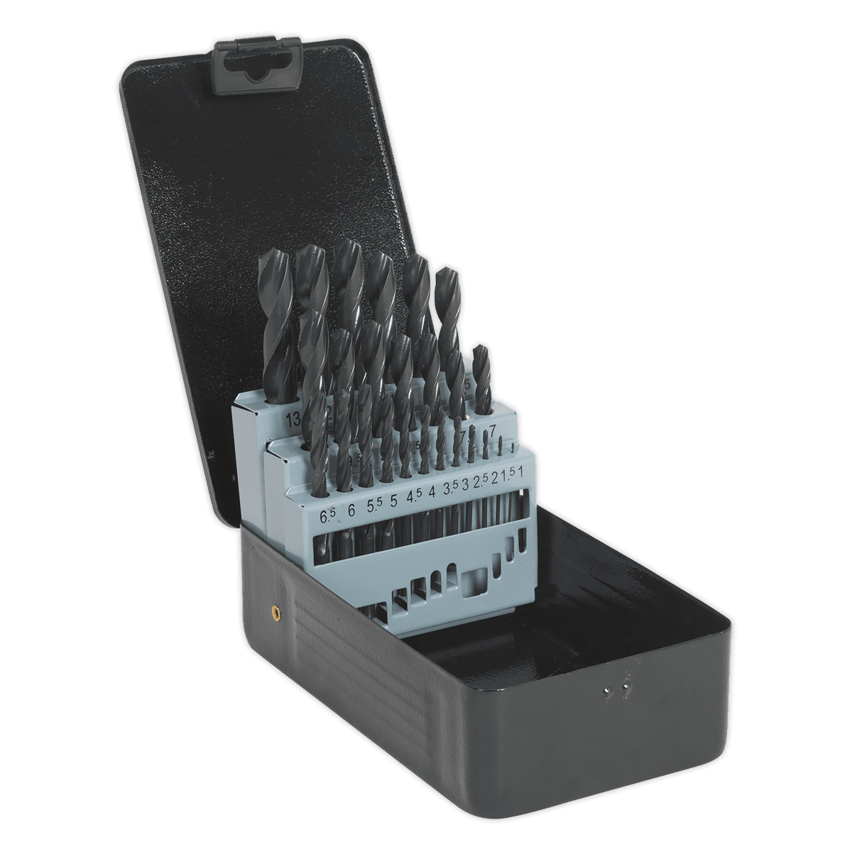 Set de burghie, 25 piese, Sealey