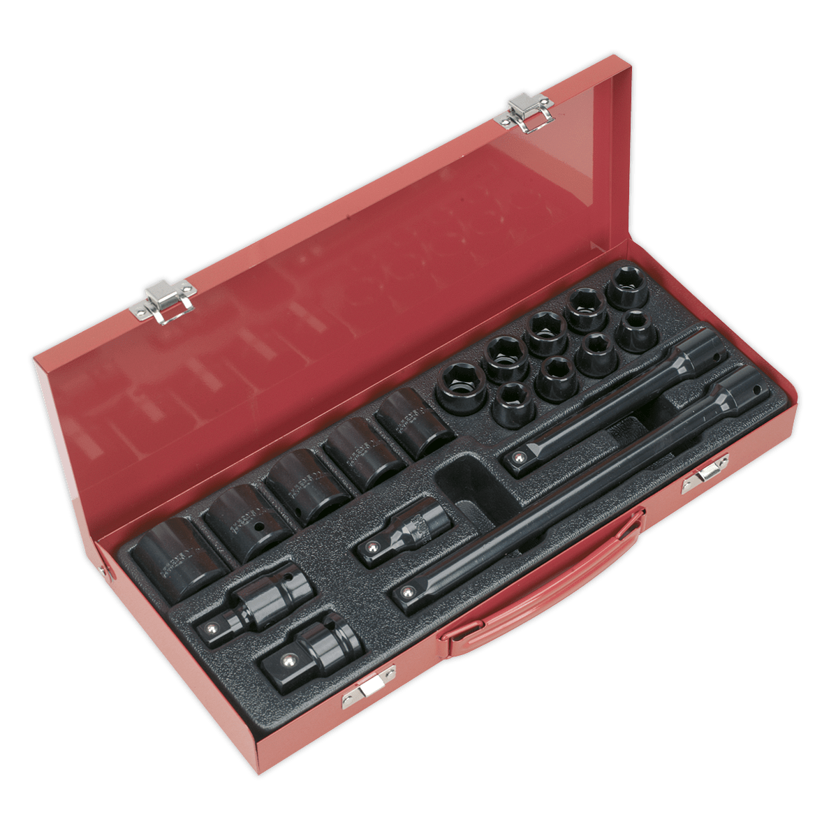 Trusa chei tubulare de impact, 1/2”, 19 piese, Sealey