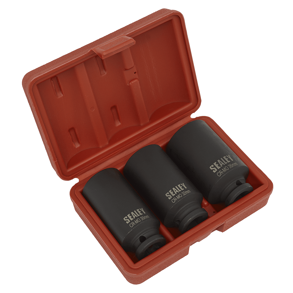 Set chei tubulare bihexagonale de impact, 1/2”, 3 piese, Sealey