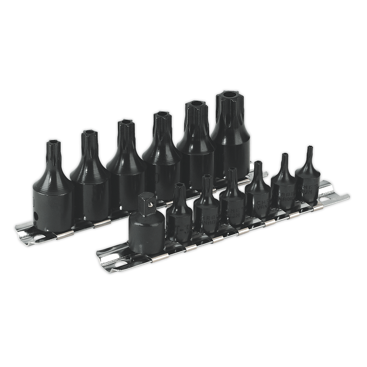 Set chei TRX-Star de impact, 1/4”si 3/8”, 13 piese, Sealey