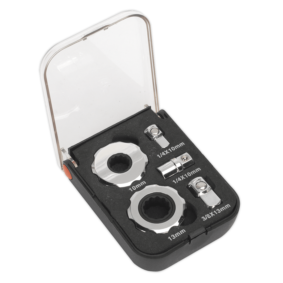 Set clicheti si adaptoare tubulare, Sealey