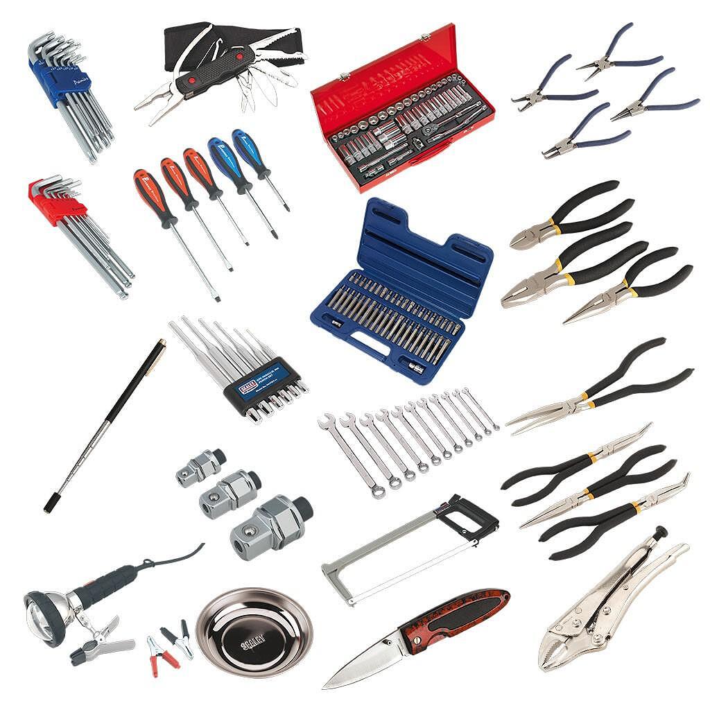 Set truse scule diverse Sealey