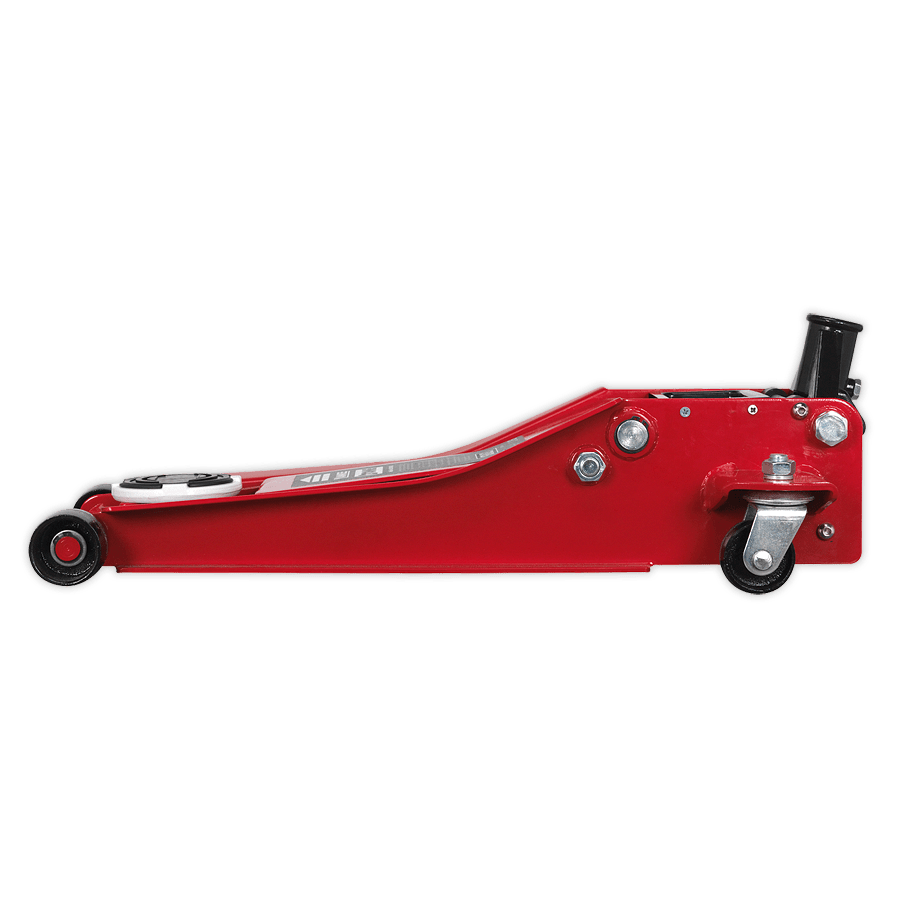 Cric hidraulic tip crocodil, cu garda joasa, 2 tone