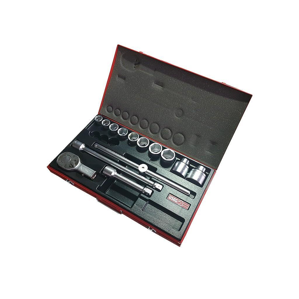 Set chei tubulare, 3/4", 14 piese, USAG