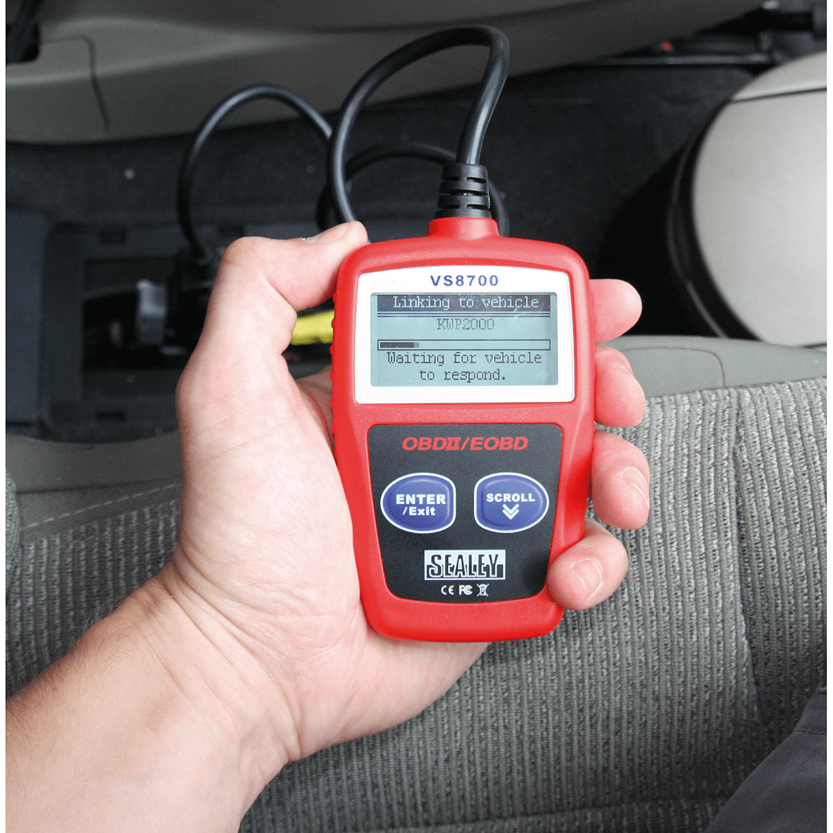 Cititor de coduri EOBD, Sealey