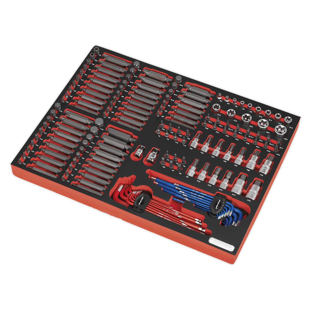 Trusa completa de biti si torx, 177 piese, Sealey