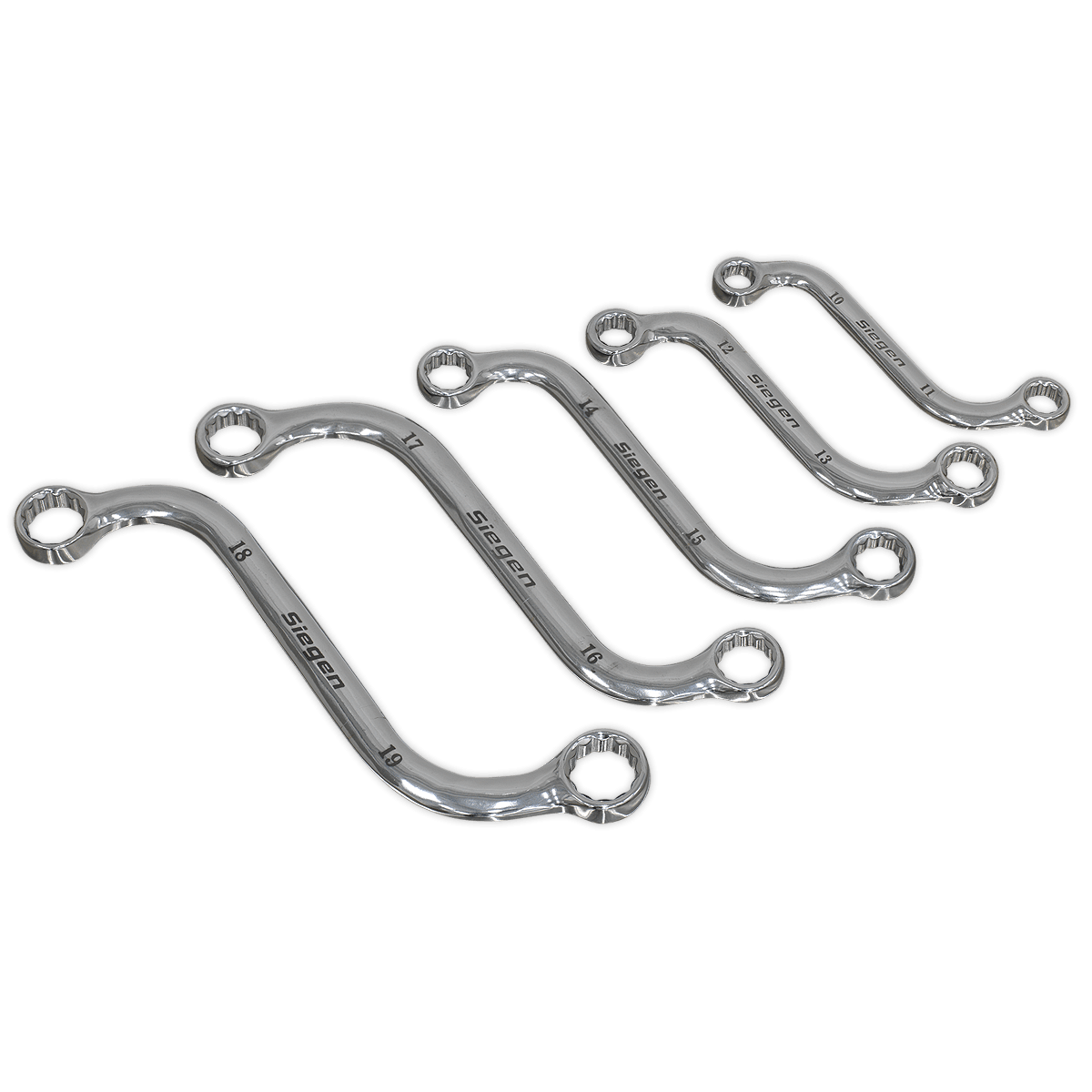 Set chei combinate tip S, 5 piese, Sealey