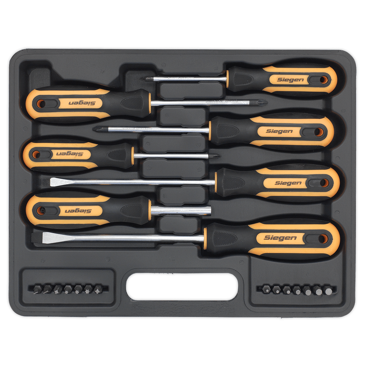 Set surubelnite si biti, 21 piese, Sealey