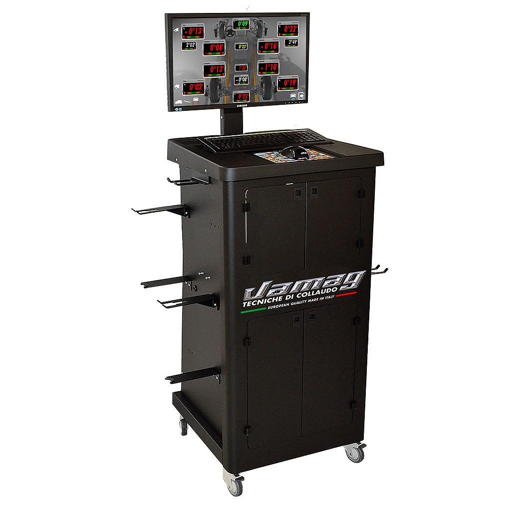 Aparat 2D de verificare si reglare sisteme de directie