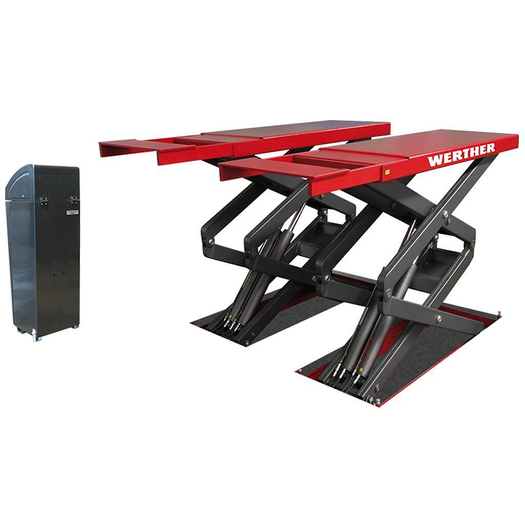 Elevator electro-hidraulic tip foarfeca, ingropat, 4 tone