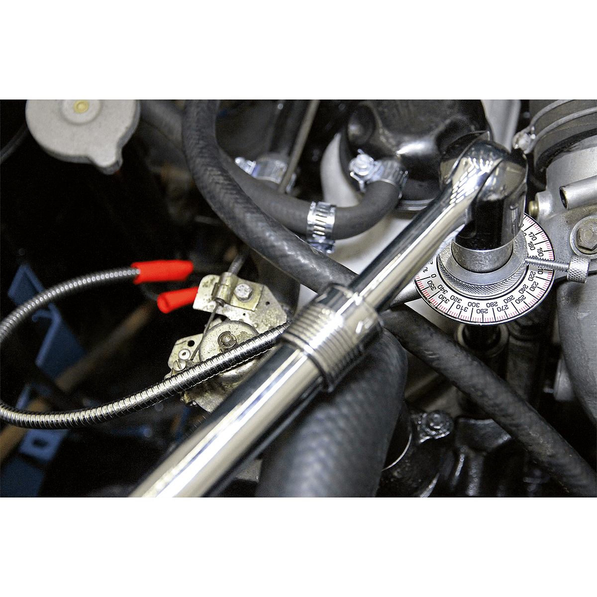 Cheie unghiulara cu tija flexibila, 3/4”, Sealey