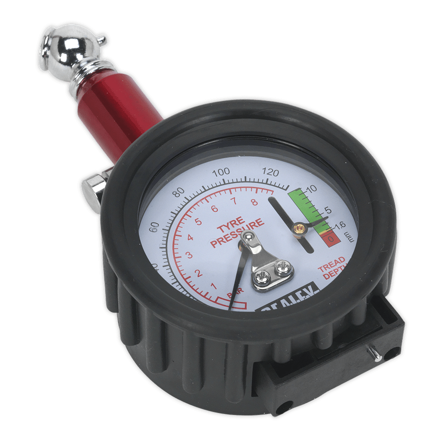 Aparat de verificat presiunea in pneuri, Sealey