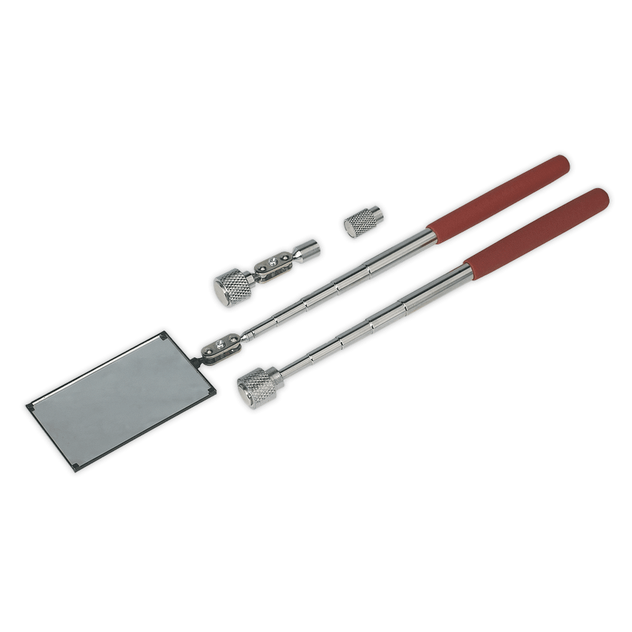 Set recuperator magnetic cu oglinda, 4 piese, Sealey